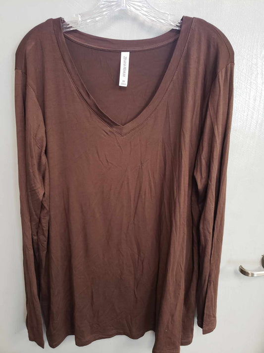 Brown long-sleeve