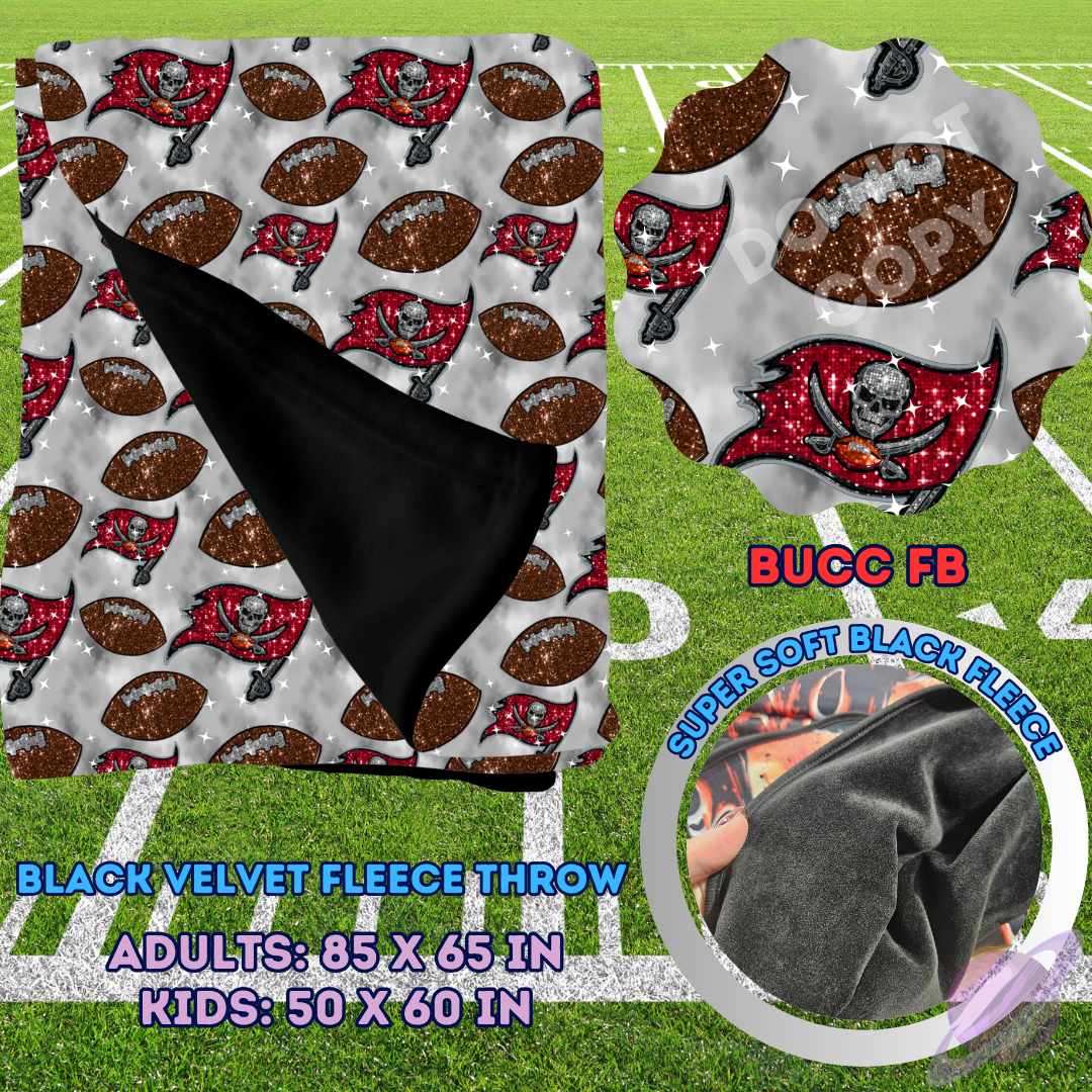 SEQUIN FB THROWS-BUCC FB-PREORDER CLOSING 8/15