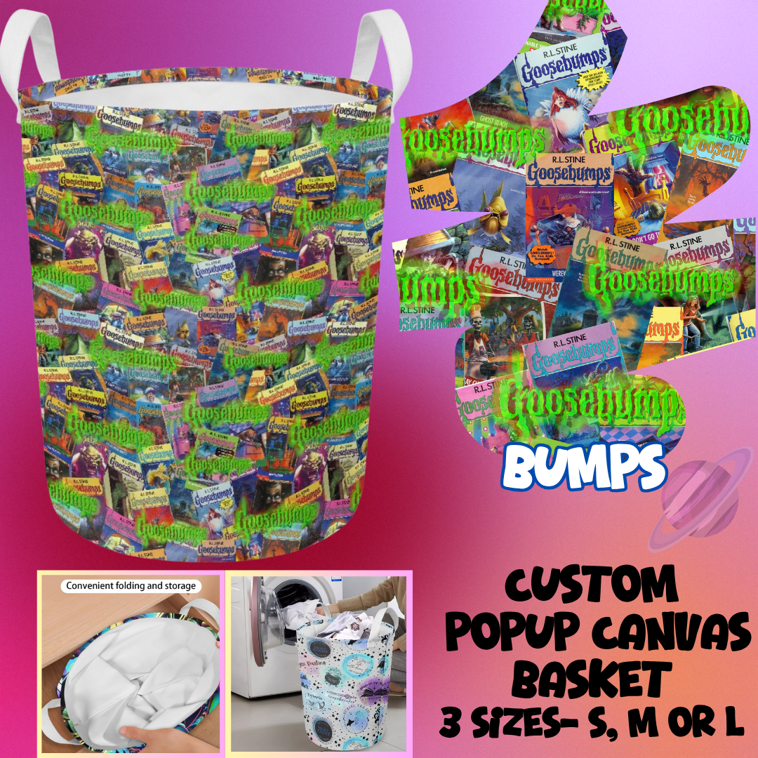 STORAGE BASKET RUN-BUMPS-3 SIZES-PREORDER CLOSING 8/5