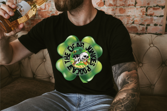 THE CIGAR JUNKIES PODCAST CLOVER TEE