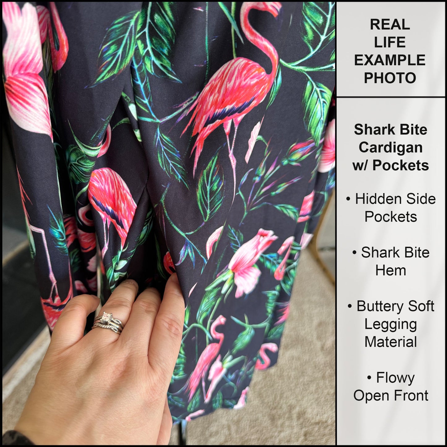 RTS - Sunset Floral Cardigan w/ Pockets