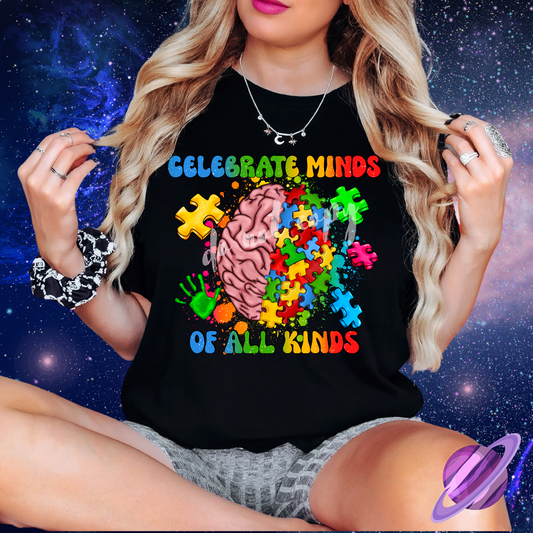 CELEBRATE MINDS TEE