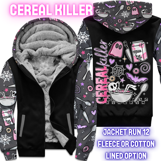 JACKET RUN 12-CEREAL KILLER-PREORDER CLOSING 8/18