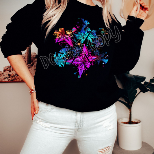 COLORFUL SNOW - HOLIDAY RUN 1 - UNISEX HOODIE/SWEATER ADULTS/KIDS