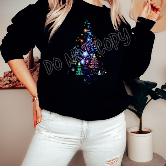 COLORFUL TREES - HOLIDAY RUN 1 - UNISEX HOODIE/SWEATER