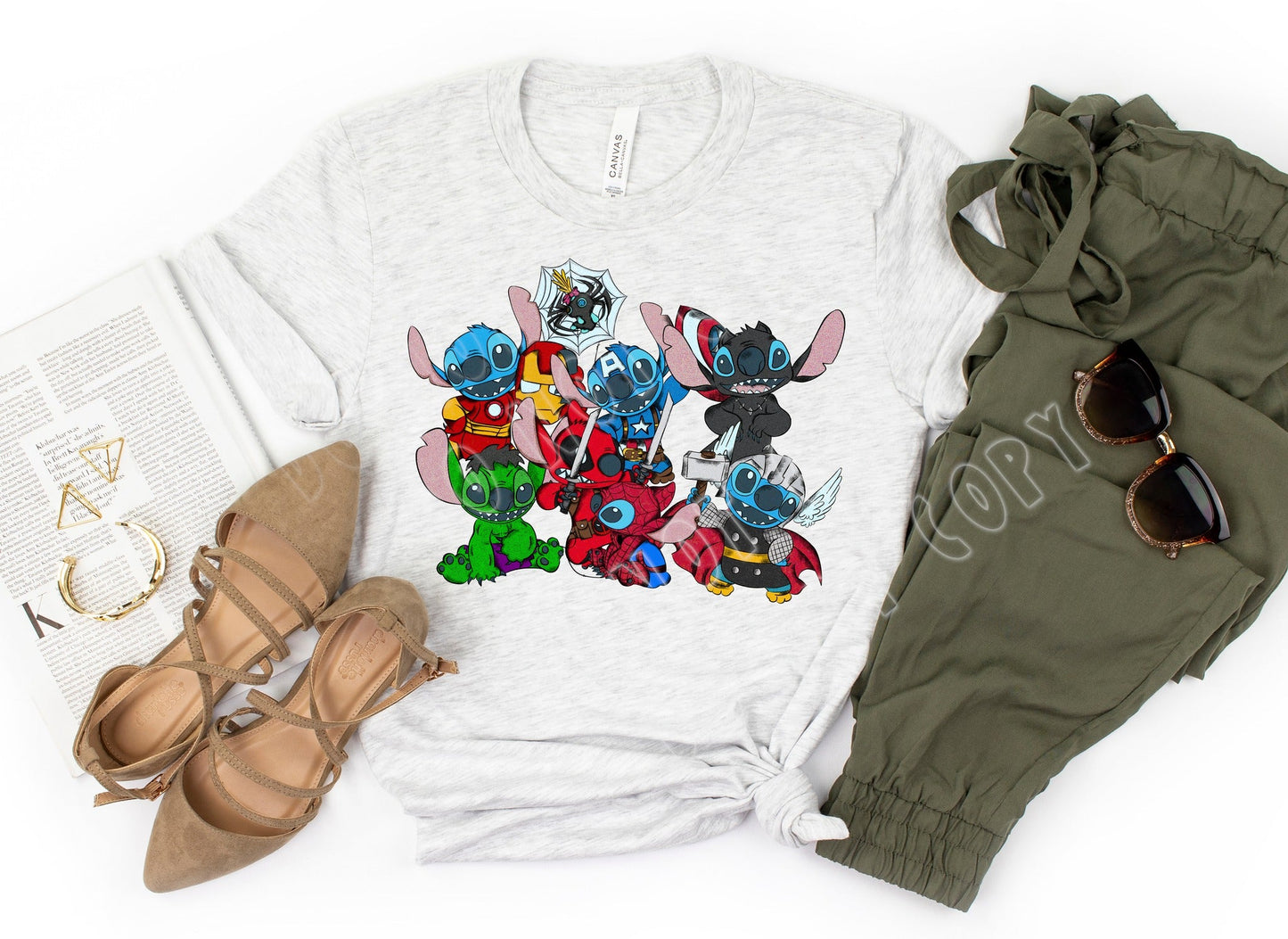 ACR RUN-COMIC A UNISEX TEE ADULTS/KIDS