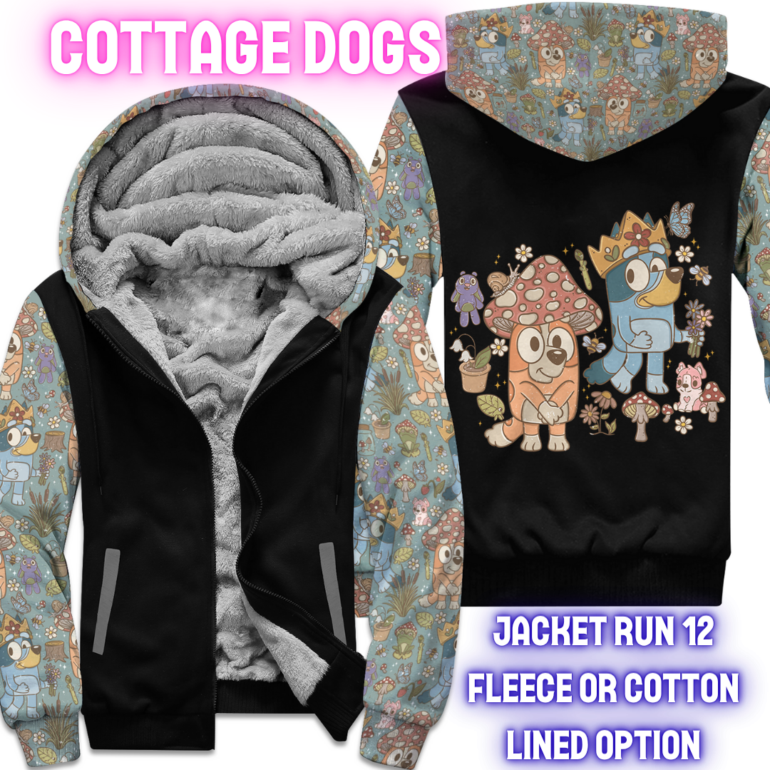 JACKET RUN 12-COTTAGE DOGS-PREORDER CLOSING 8/18