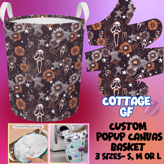 STORAGE BASKET RUN-COTTAGE GF-3 SIZES-PREORDER CLOSING 8/5