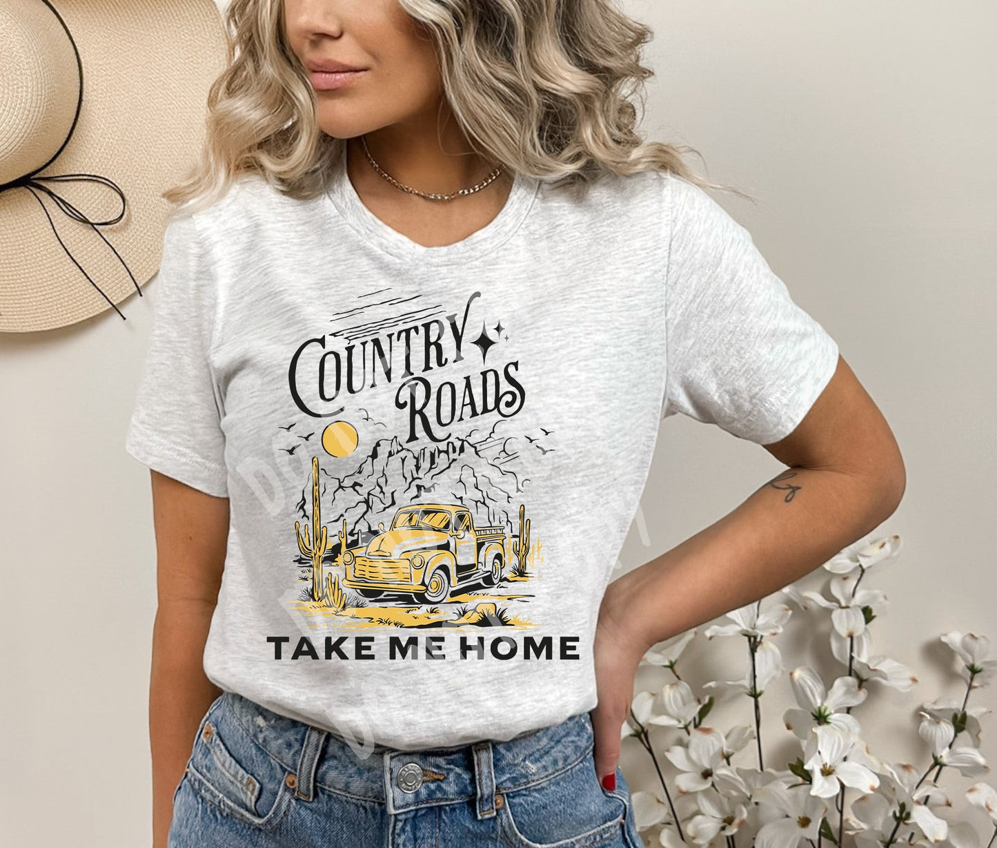 COUNTRY ROADS TEE