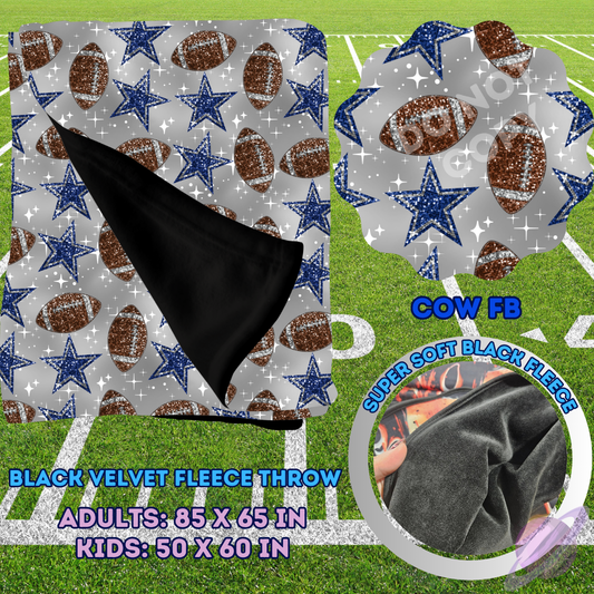 SEQUIN FB THROWS-COW FB-PREORDER CLOSING 8/15