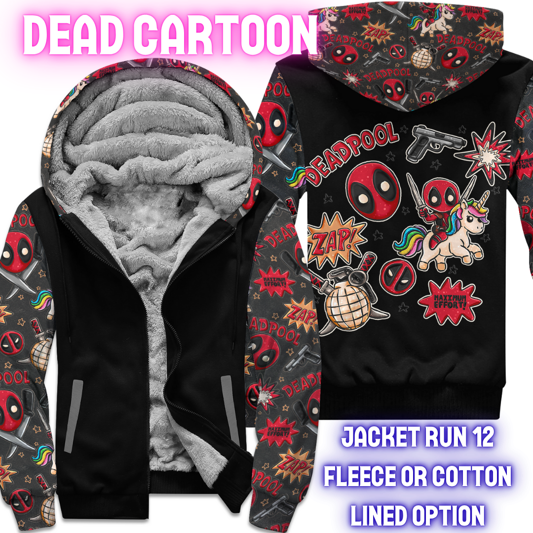JACKET RUN 12-DEAD CARTOON-PREORDER CLOSING 8/18