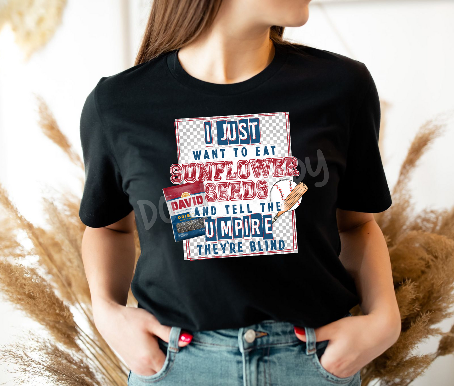 Eat Sunflower Seeds and Tell The Umpire their Blind Tee