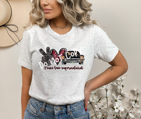 Peace Love Brotherhood Tee