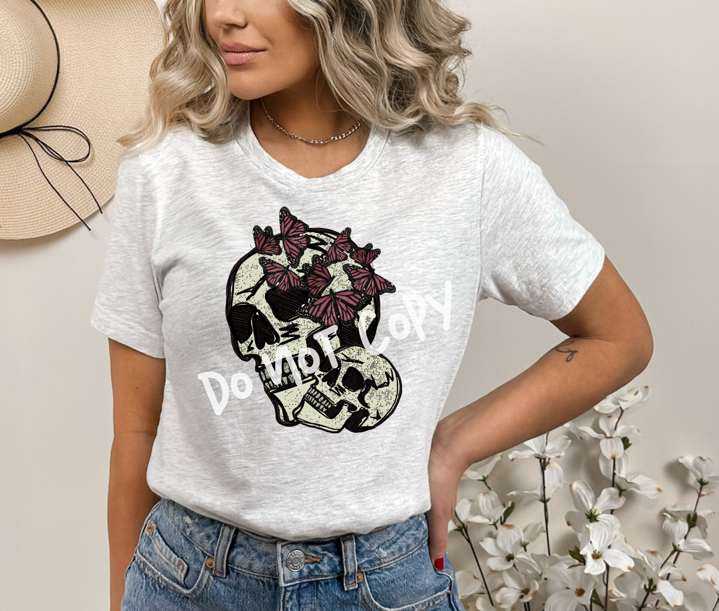 Butterfly Skull Tee