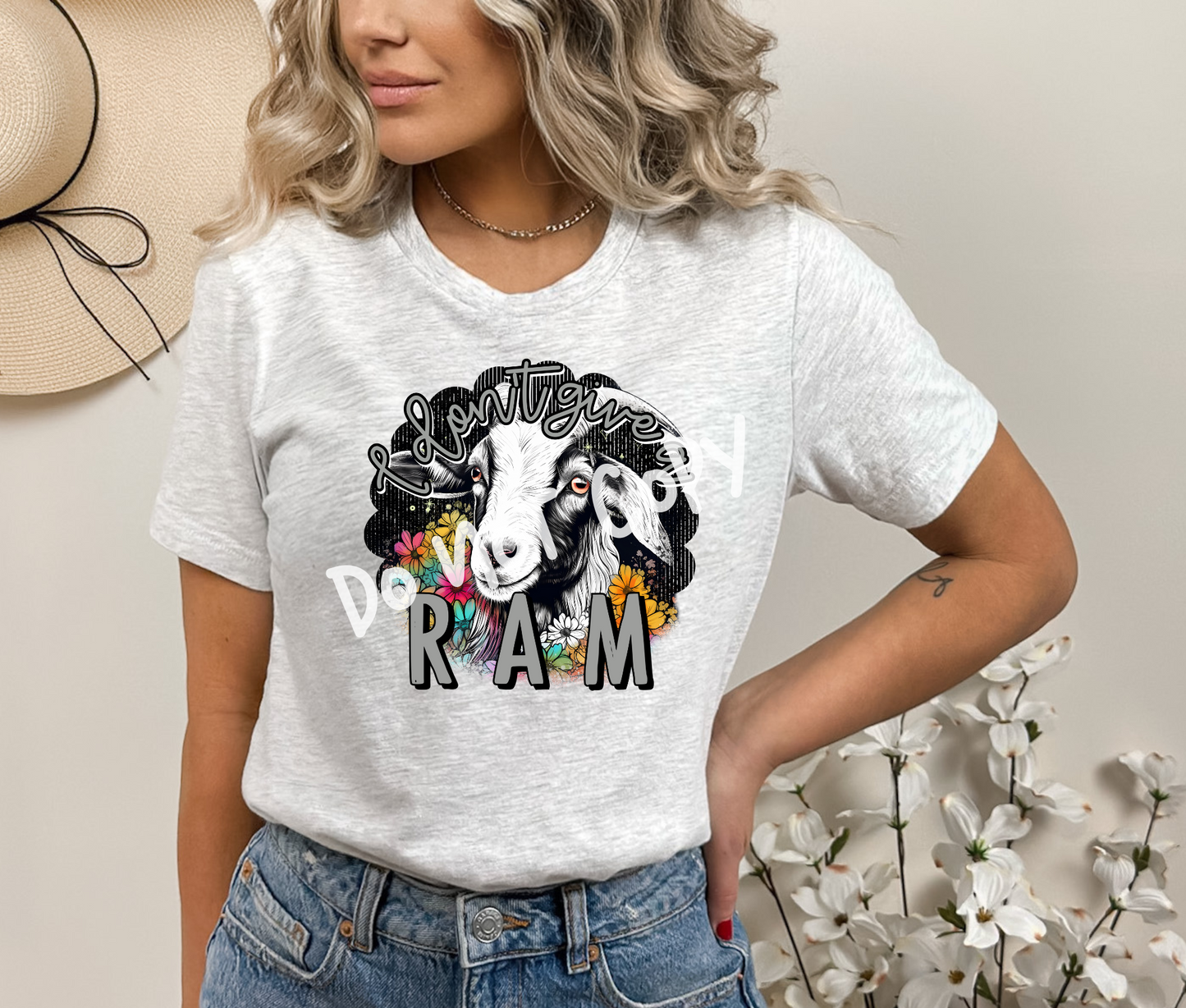 I Don't Give a Ram Tee