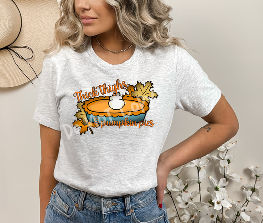 THICK THIGHS PUMPKIN PIES TEE