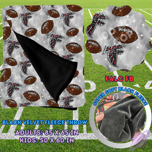 SEQUIN FB THROWS-FALC FB-PREORDER CLOSING 8/15