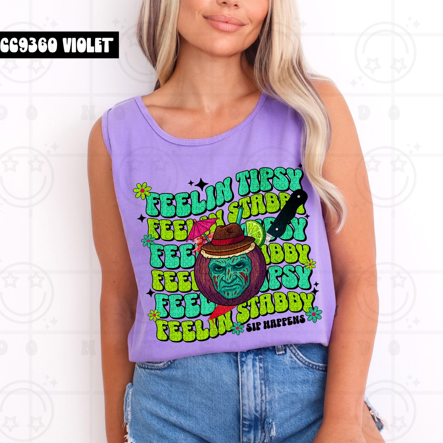 FEELIN TIPSY FEELIN STABBY FRED TANK