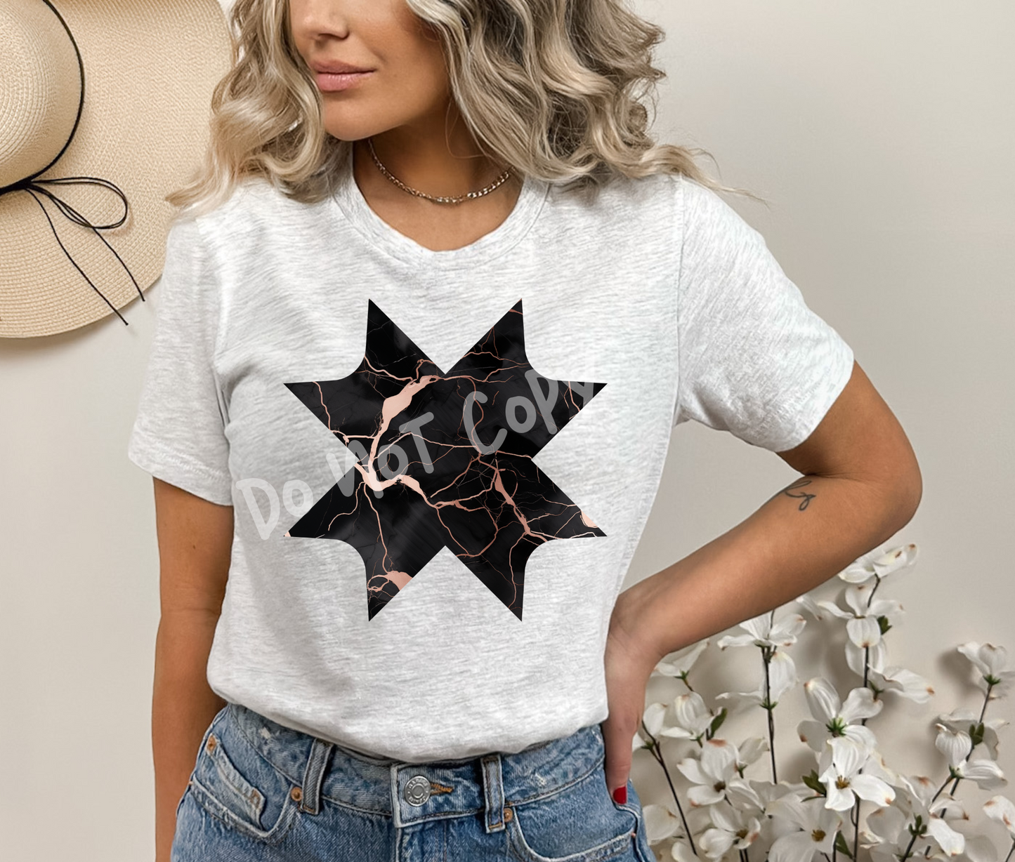 CRACKED ROSEGOLD - UNISEX TEE ADULTS/KIDS