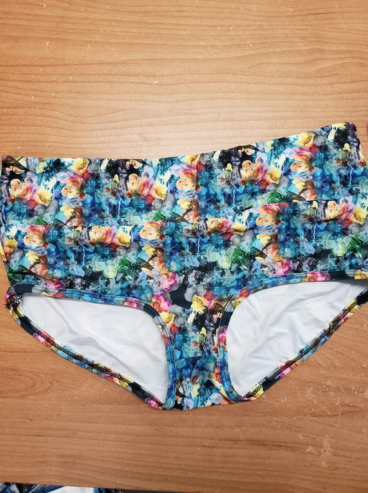 Flying Skellington undies