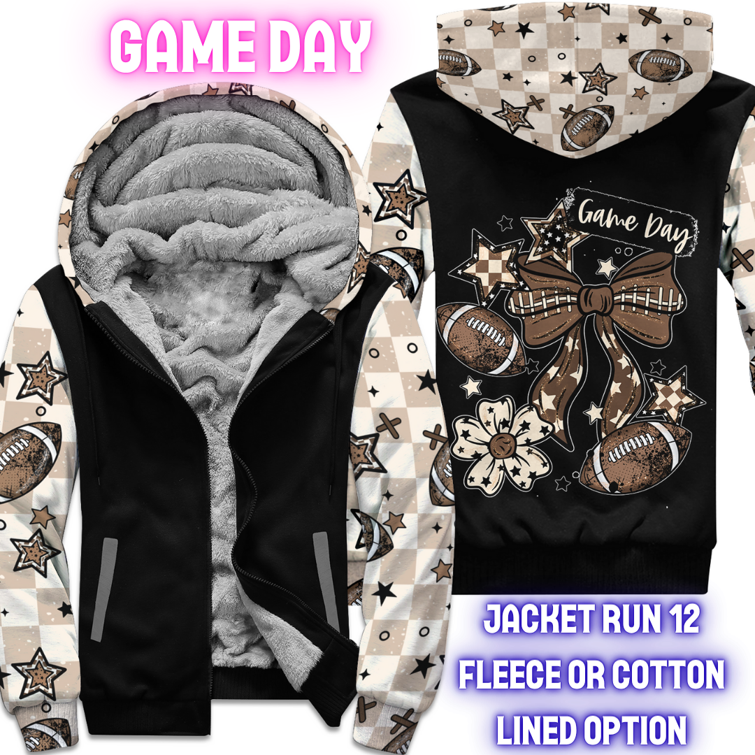 JACKET RUN 12-GAME DAY-PREORDER CLOSING 8/18