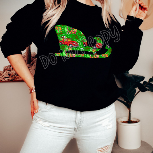 GREEN XMAS - HOLIDAY RUN 1 - UNISEX HOODIE/SWEATER