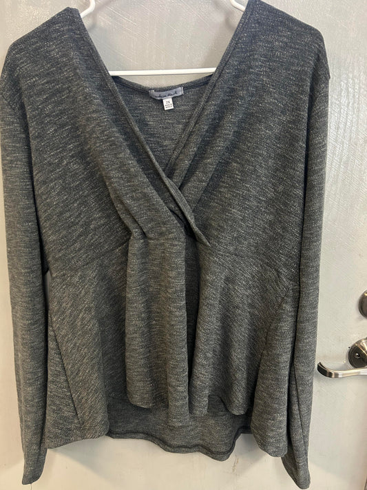 Grey V-Neck