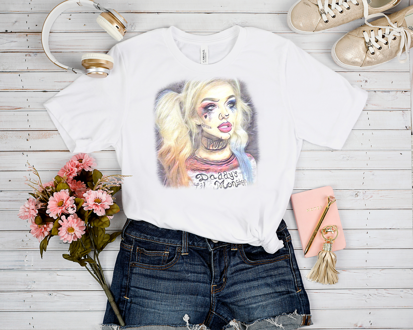 DADDY'S MONSTER GRAPHIC TEE