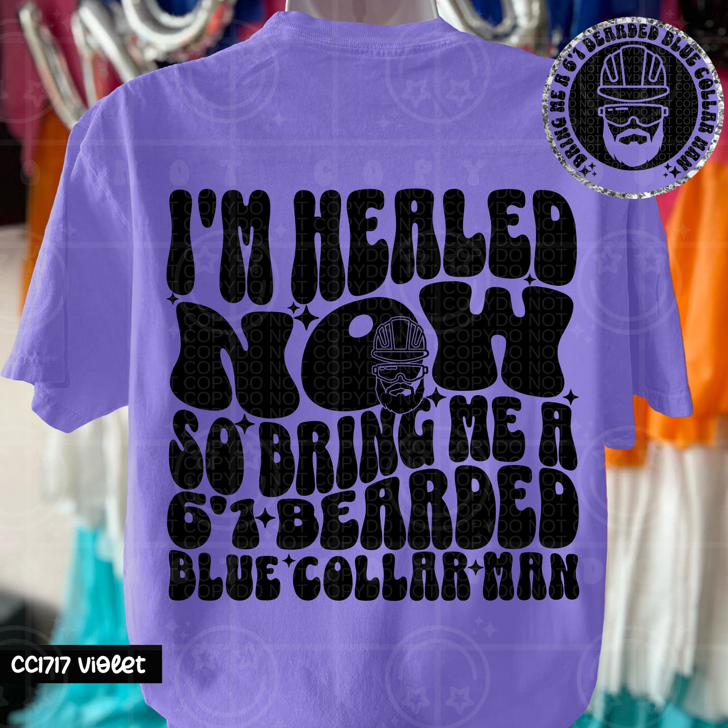 IM HEALED NOW-DOUBLE SIDED TEE