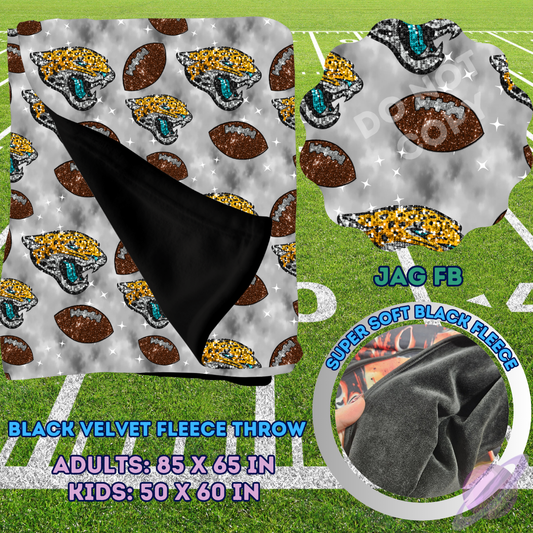 SEQUIN FB THROWS-JAG FB-PREORDER CLOSING 8/15