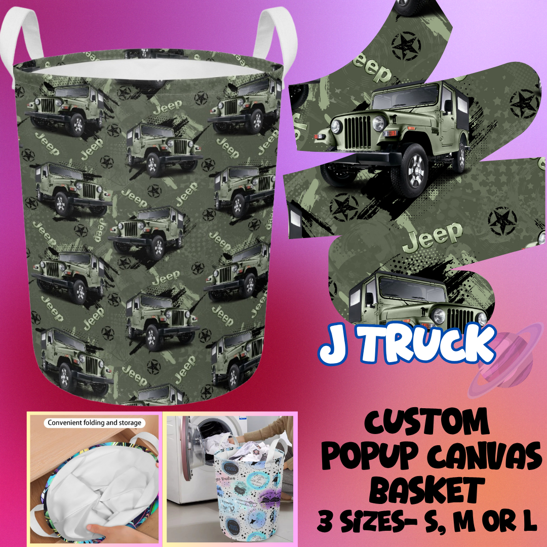 STORAGE BASKET RUN-J TRUCK-3 SIZES-PREORDER CLOSING 8/5