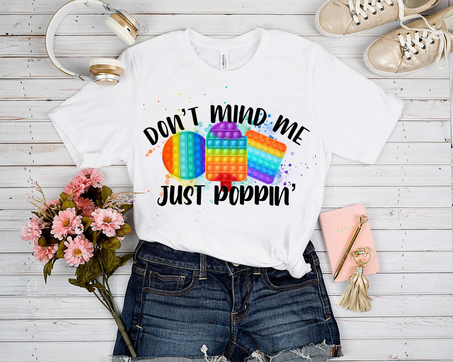 BATCH 61-JUST POPPIN TEE