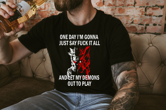 LET MY DEMONS TEE