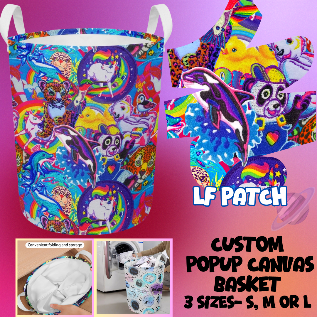 STORAGE BASKET RUN-LF PATCH-3 SIZES-PREORDER CLOSING 8/5