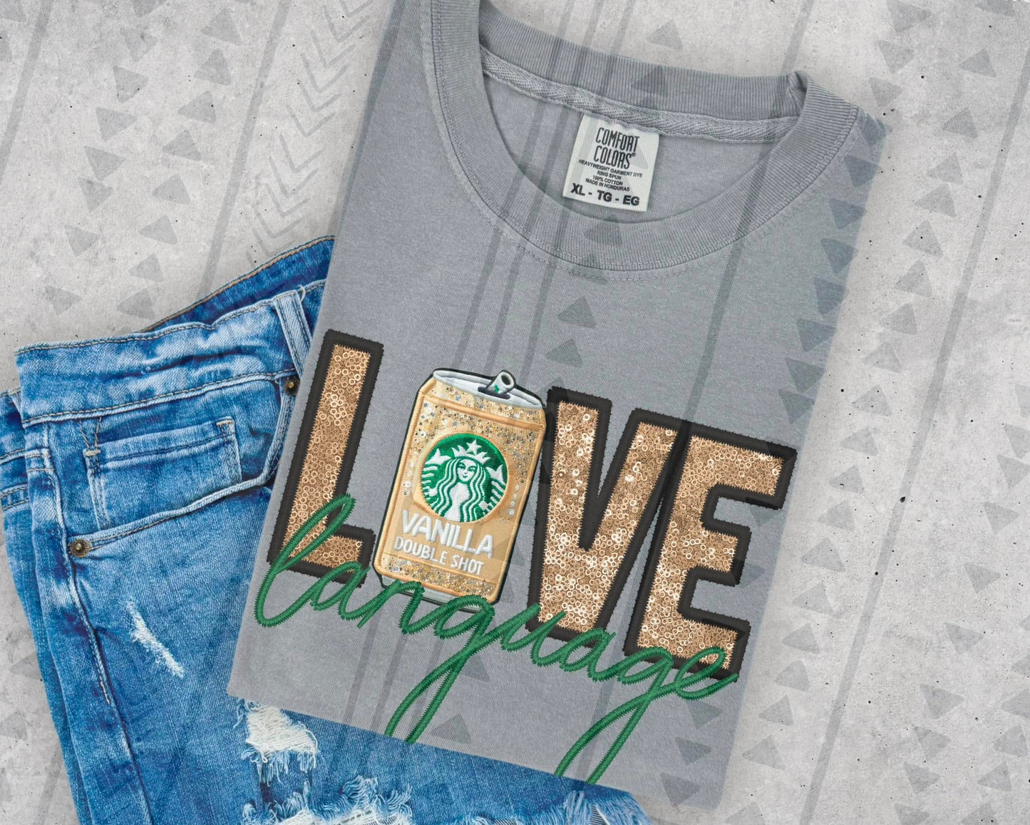 LOVE LANGUAGE COFFEE TEE
