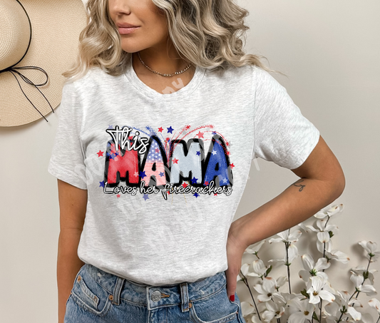 MAMA FIRECRACKERS TEE