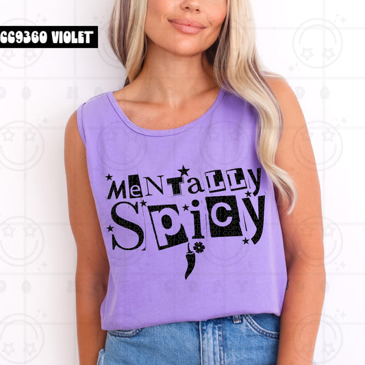 MENTALLY SPICY TANK