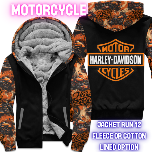 JACKET RUN 12-MOTORCYCLE-PREORDER CLOSING 8/18