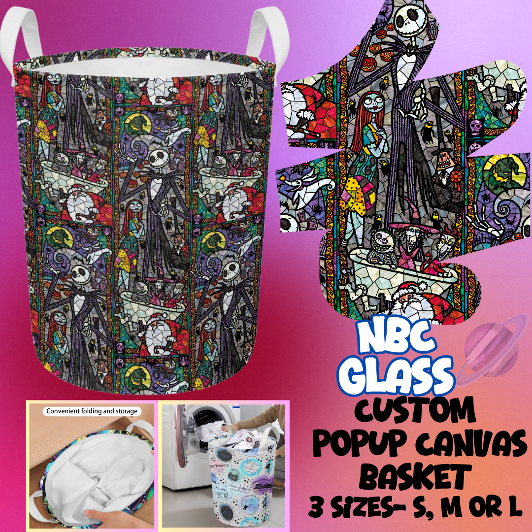 STORAGE BASKET RUN-NBC GLASS-3 SIZES-PREORDER CLOSING 8/5