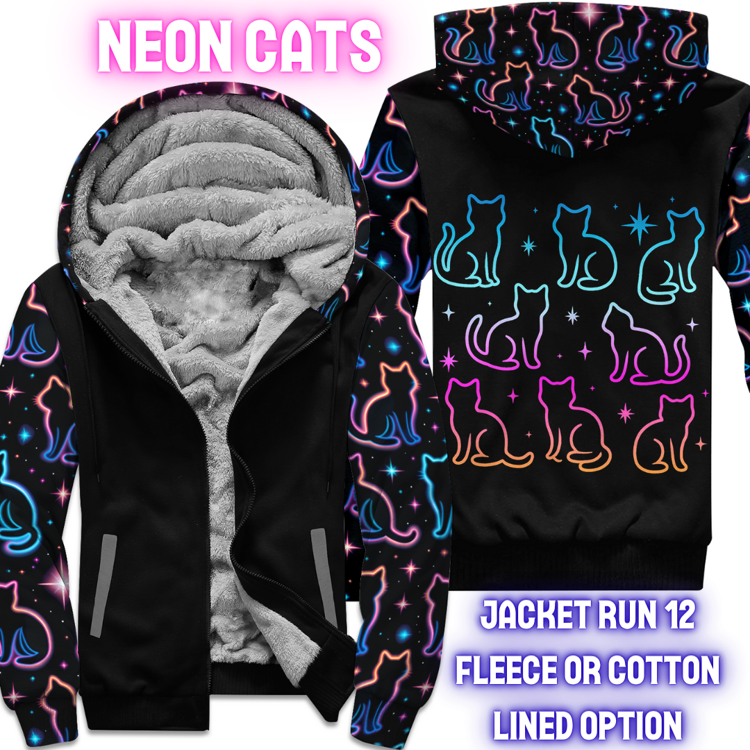 JACKET RUN 12-NEON CATS-PREORDER CLOSING 8/18