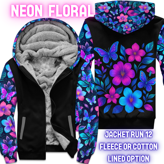 JACKET RUN 12-NEON FLORAL-PREORDER CLOSING 8/18