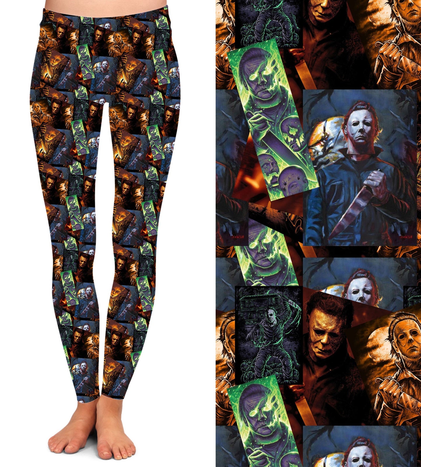 Nightmare Uncle - Full Leggings with Pockets