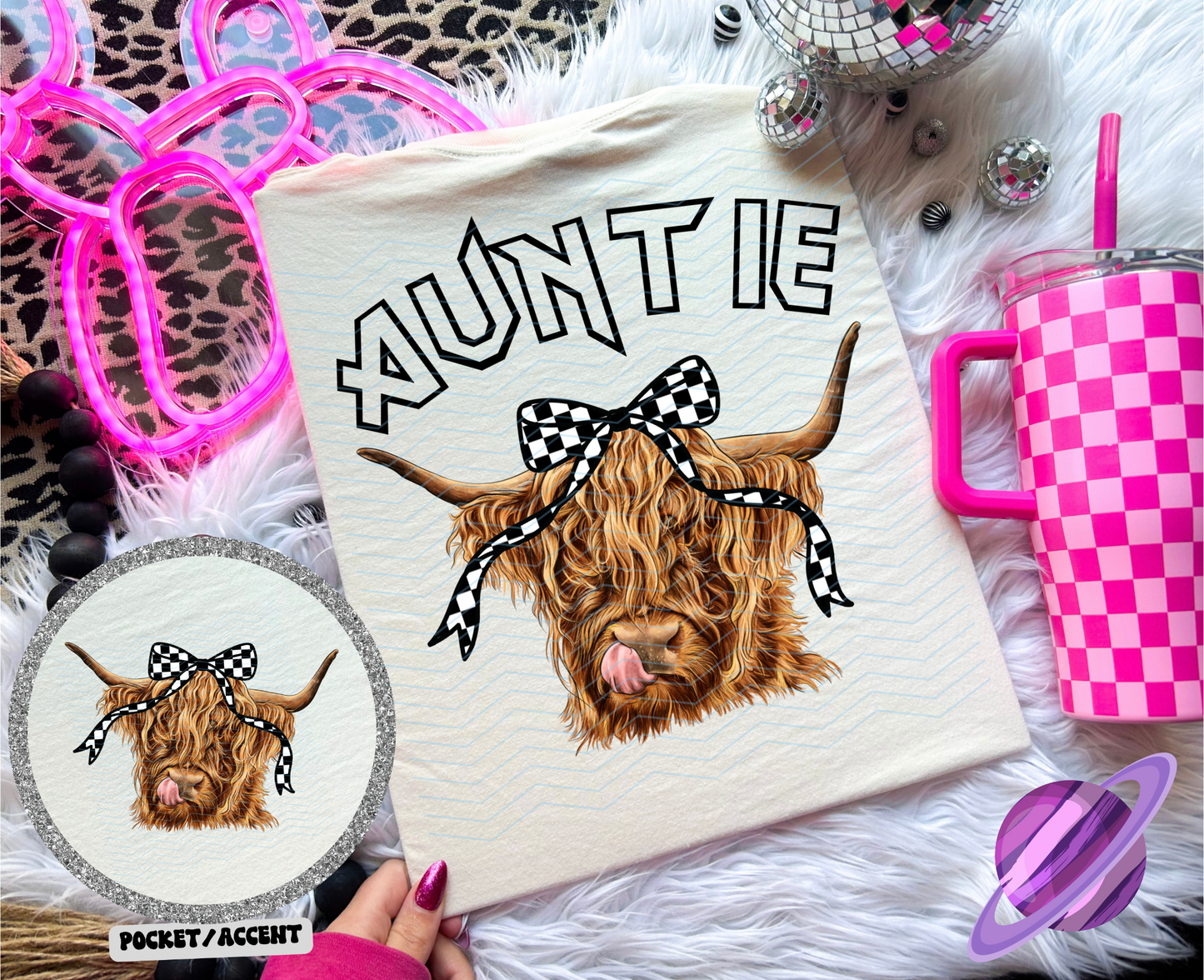 HIGHLAND BOW NAMES COLLECTION DOUBLE SIDED TEE (MULTIPLE OPTIONS)