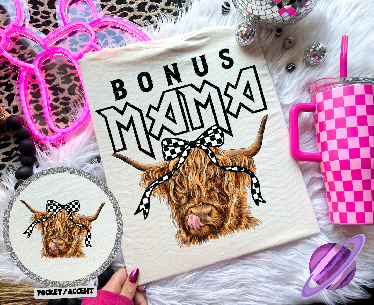 HIGHLAND BOW NAMES COLLECTION DOUBLE SIDED TEE (MULTIPLE OPTIONS)