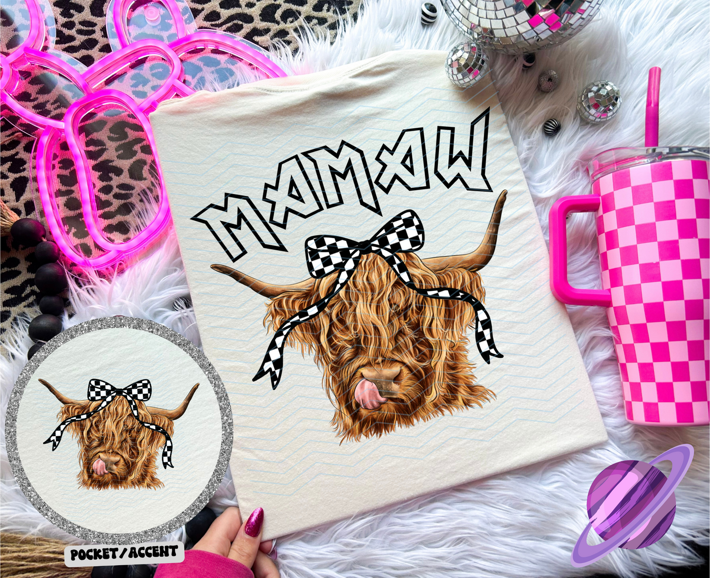 HIGHLAND BOW NAMES COLLECTION DOUBLE SIDED TEE (MULTIPLE OPTIONS)