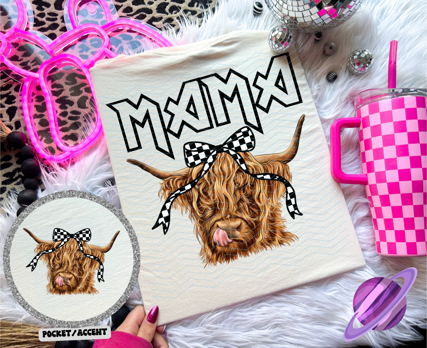 HIGHLAND BOW NAMES COLLECTION DOUBLE SIDED TEE (MULTIPLE OPTIONS)