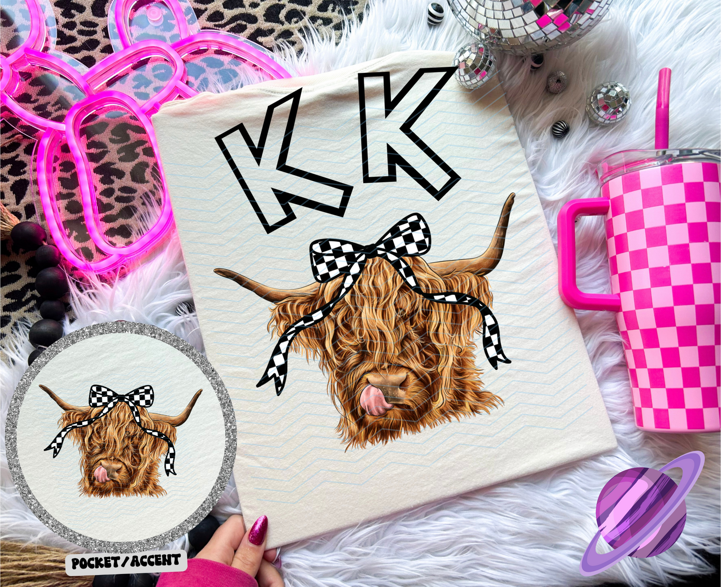 HIGHLAND BOW NAMES COLLECTION DOUBLE SIDED TEE (MULTIPLE OPTIONS)