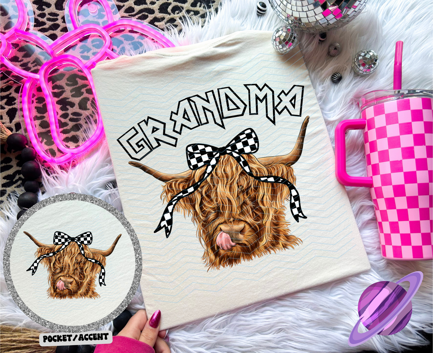 HIGHLAND BOW NAMES COLLECTION DOUBLE SIDED TEE (MULTIPLE OPTIONS)