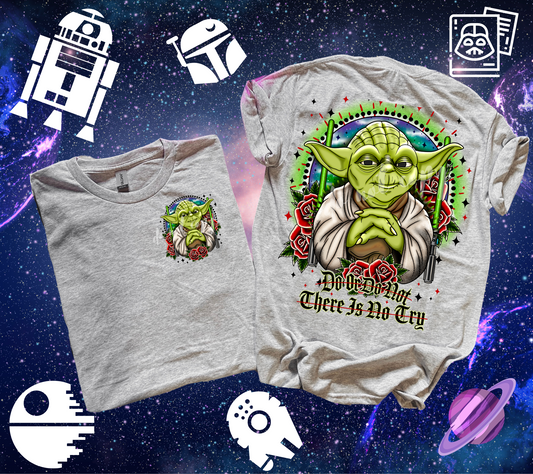 NO TRY DOUBLE SIDED TEE