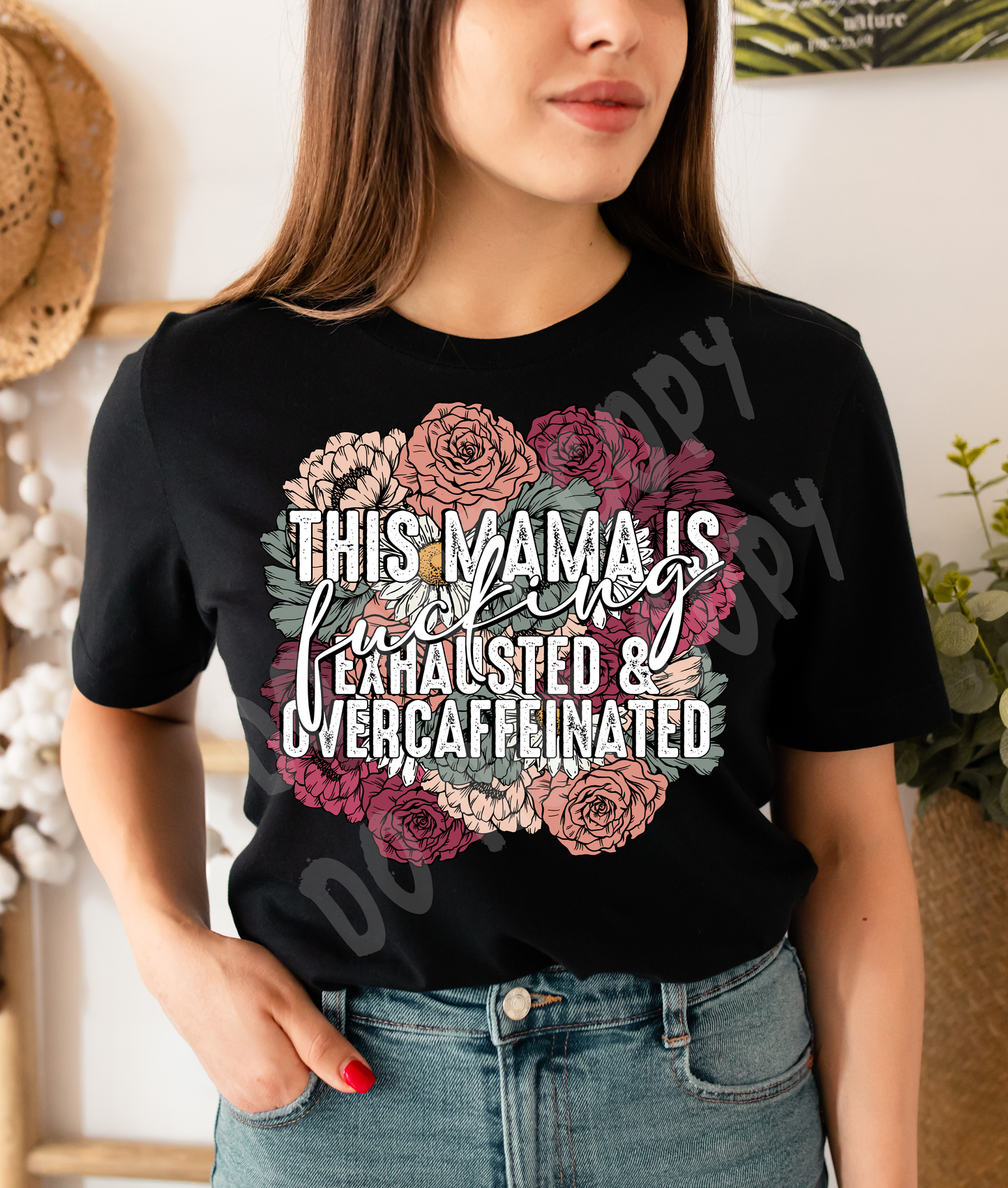 OVERCAFFINATED TEE